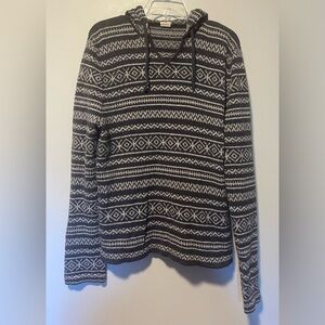 Vintage Y2K Hollister Men’s Hooded Sweater Sz L